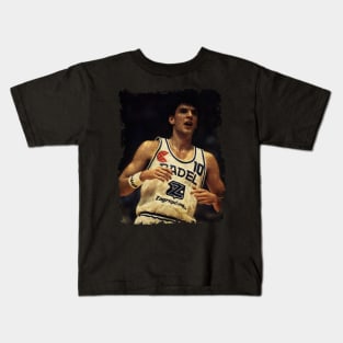 Young Drazen Petrovic Kids T-Shirt